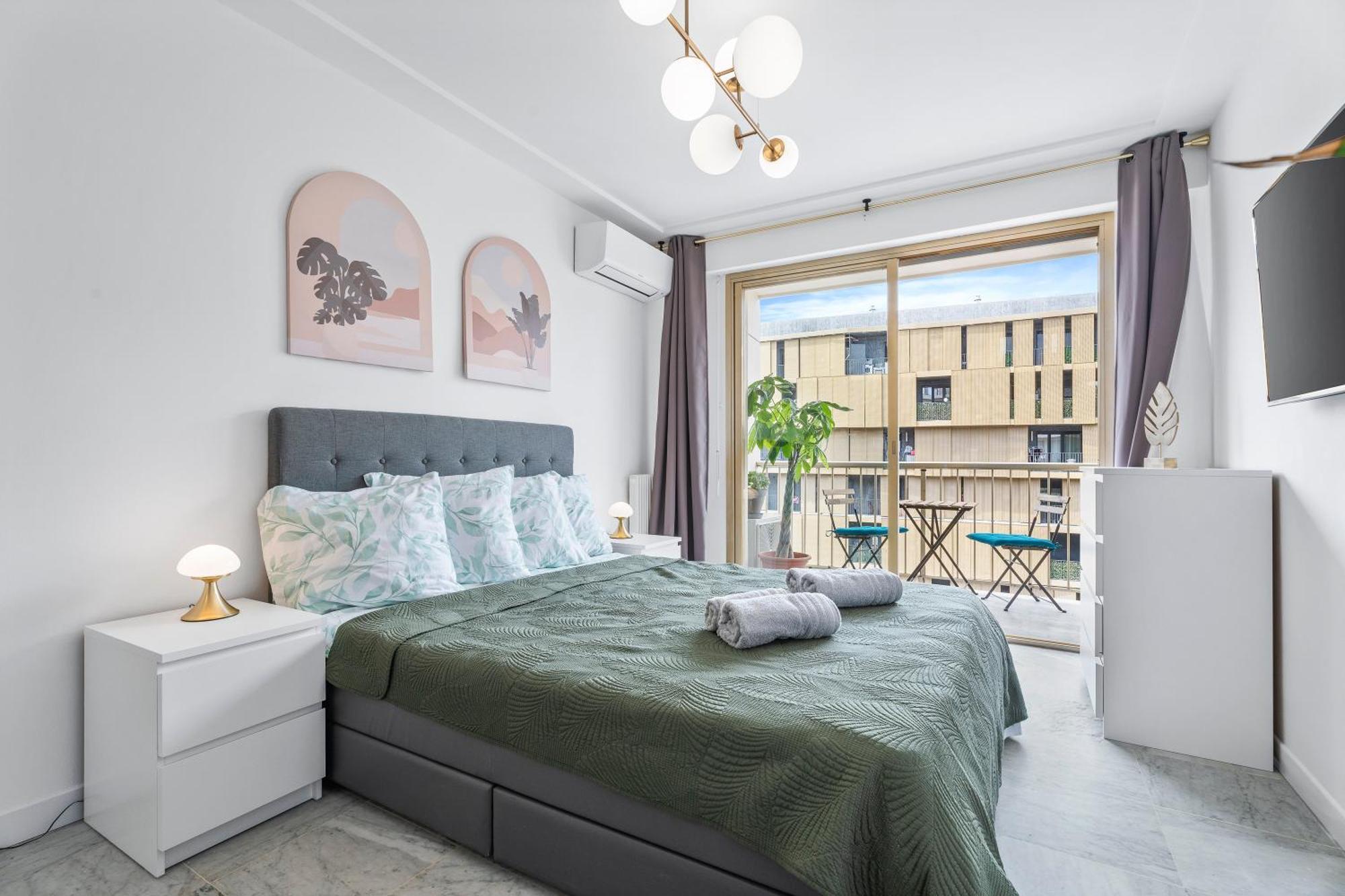 Elegant Studio Avec Terrasse Proche Mer Tramway Ніцца Екстер'єр фото